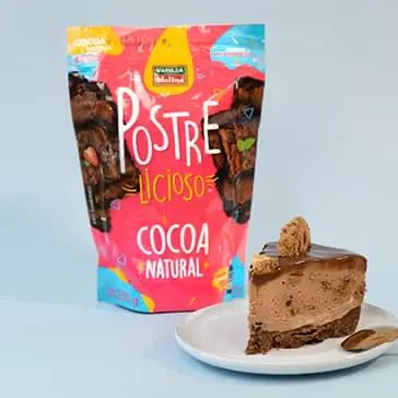 Cheesecake de chocolate sin horno