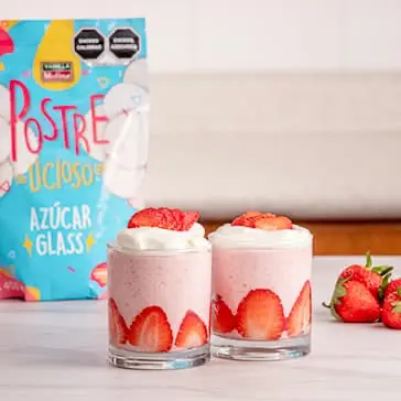 Mousse de fresa