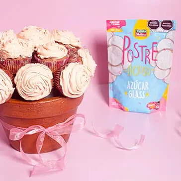 Ramo de cupcakes de chocolate