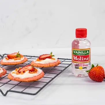 Galletas de pay de fresa