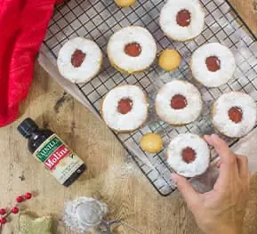Galletas linzer