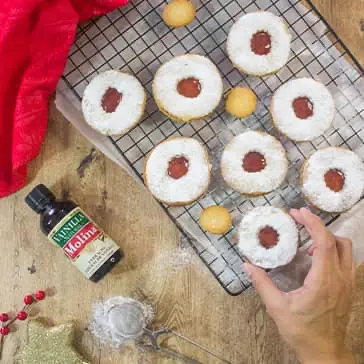 Galletas linzer