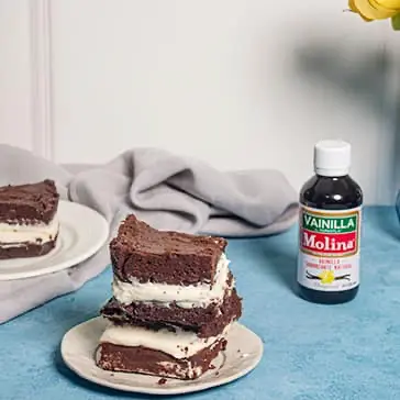 Sándwich de brownie
