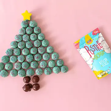 Arbolito de cake balls