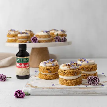 Mini pastelitos de zanahoria