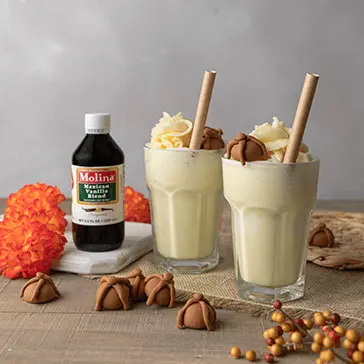 Frappé de pan de muerto