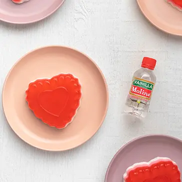 Gelatinas de corazón