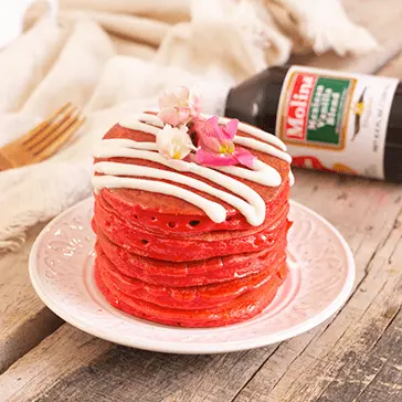 Mini paletas de hot cakes