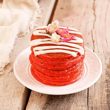 Hot cakes esponjosos de chocolate