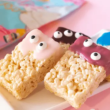 Monstruitos de arroz inflado