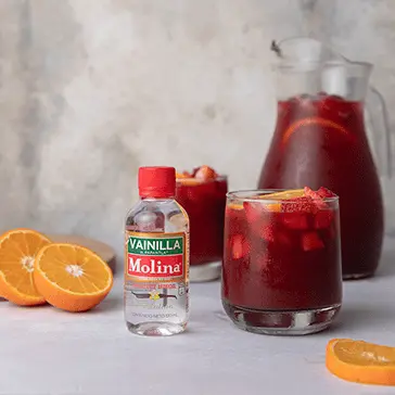 Ponche de frutos rojos