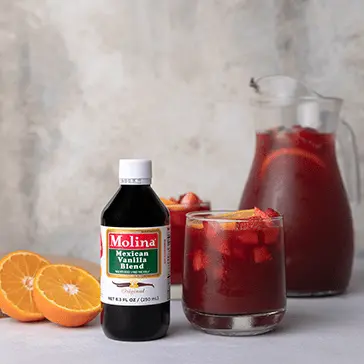 Ponche de frutos rojos