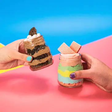 Cheesecake jars