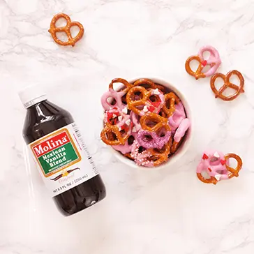 Pretzels decorados para regalar