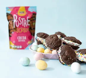 Sándwich de galletas con helado