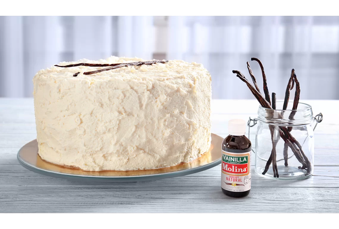 Pastel de vainilla